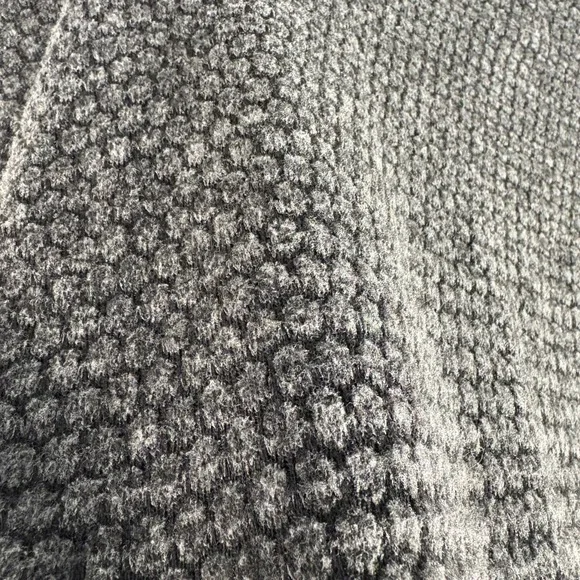 New York Laundry Women's Gray Textured Cowl Neck Tunic Top Button Detail L - Picture 12 of 12